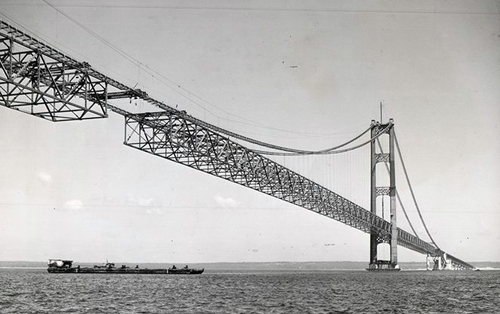 Mackinac City History | Mackinac Bridge